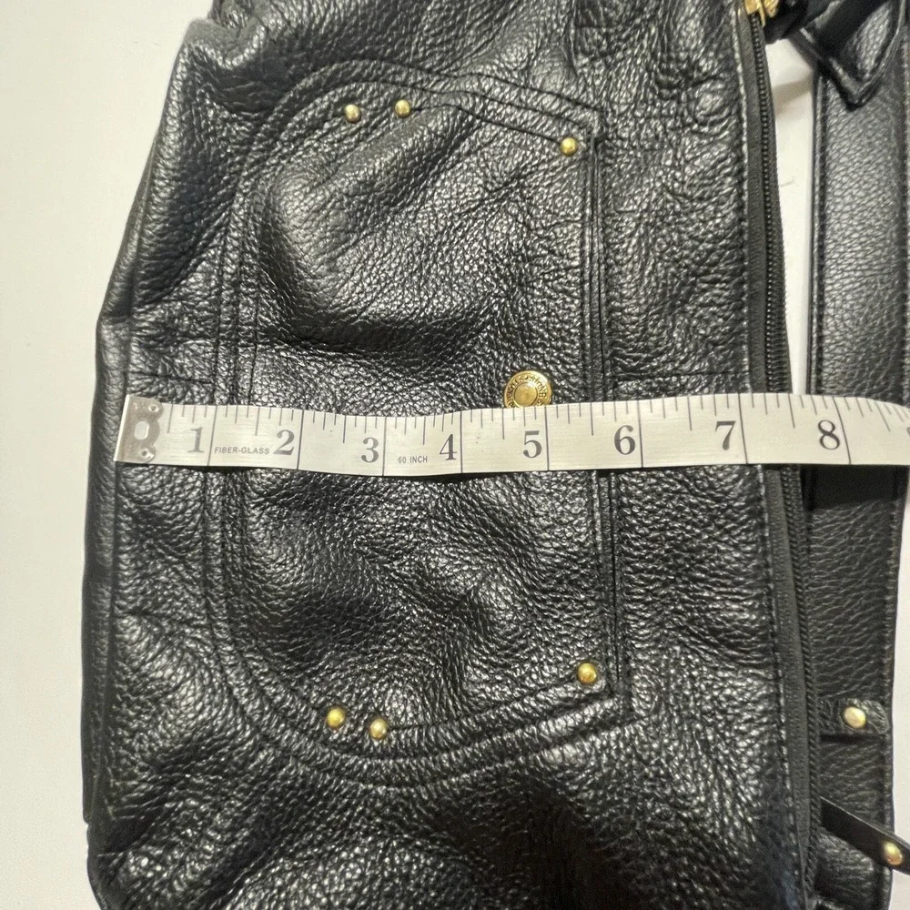 Stone &‎ Co Leather Crossbody Purse Bag Black Soft Adjustable Strap 11x7x3